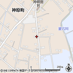 静岡県浜松市中央区神原町1185周辺の地図