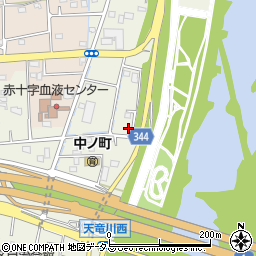 静岡県浜松市中央区中野町3291周辺の地図