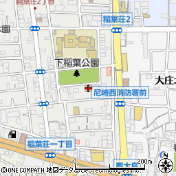 尼崎市立大島幼稚園周辺の地図