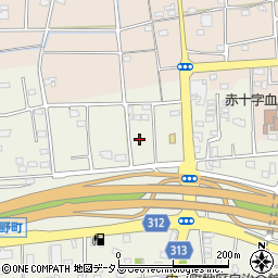 静岡県浜松市中央区中野町2436周辺の地図