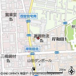 株式会社ミヤモト門真支店　営業部周辺の地図