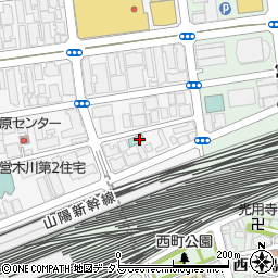 株式会社シマヤ　大阪支店周辺の地図