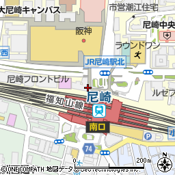 ドトールコーヒーショップ JR尼崎駅前店周辺の地図