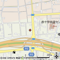静岡県浜松市中央区中野町2445周辺の地図