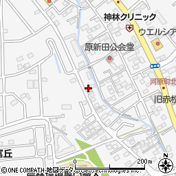静岡県磐田市富丘893-2周辺の地図