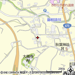 静岡県牧之原市西萩間605周辺の地図