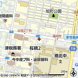 大和ハウス工業株式会社三重支店　住宅営業所周辺の地図