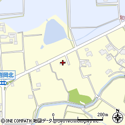 岩岡変電所周辺の地図