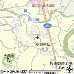静岡県牧之原市西萩間596-1周辺の地図