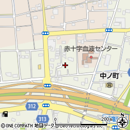 静岡県浜松市中央区中野町2505周辺の地図
