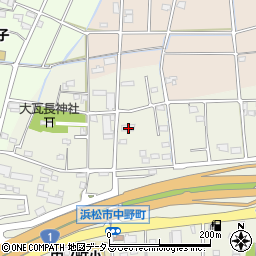 静岡県浜松市中央区中野町2271周辺の地図