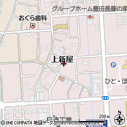 静岡県磐田市上新屋530周辺の地図