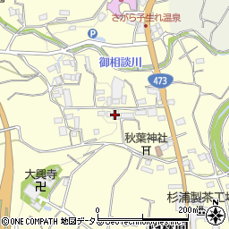 静岡県牧之原市西萩間626周辺の地図