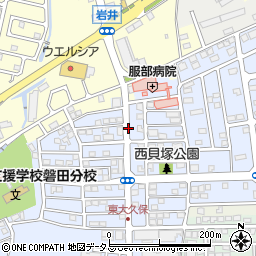 焔屋串摩呂周辺の地図