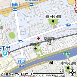 兵庫県芦屋市春日町11周辺の地図