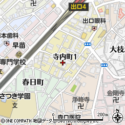 京阪ライフサポート守口デイサービスセンター周辺の地図