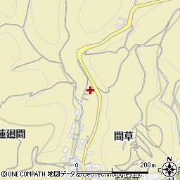 愛知県知多郡南知多町山海間草33周辺の地図