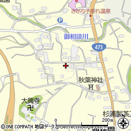 静岡県牧之原市西萩間624-2周辺の地図