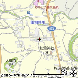静岡県牧之原市西萩間596周辺の地図