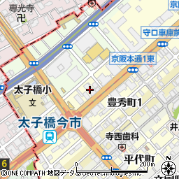 守口太子橋マンション管理事務所周辺の地図
