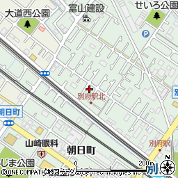 兵庫県加古川市別府町別府983-15周辺の地図