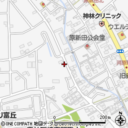 静岡県磐田市富丘715周辺の地図