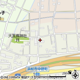 静岡県浜松市中央区中野町2272周辺の地図