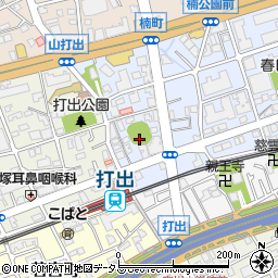 兵庫県芦屋市春日町3周辺の地図