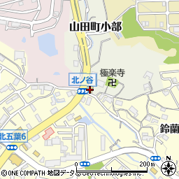 タイヤガーデン神戸北周辺の地図