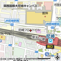 徳島大正銀行尼崎支店周辺の地図