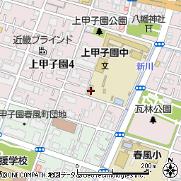 Ｆｅｌｉｃｅ上甲子園周辺の地図