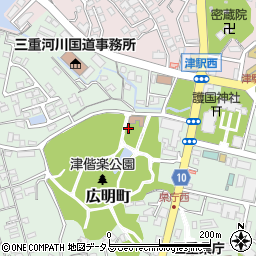 津偕楽公園トイレ６周辺の地図