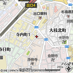 北大阪司法書士事務所周辺の地図