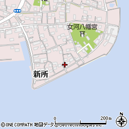静岡県湖西市新所106周辺の地図