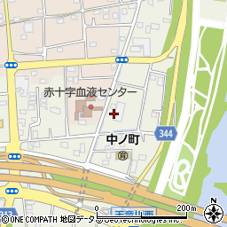 静岡県浜松市中央区中野町3313周辺の地図