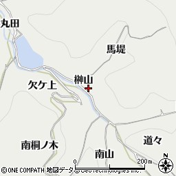 愛知県知多郡南知多町内海榊山周辺の地図