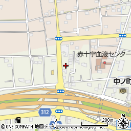 静岡県浜松市中央区中野町2454周辺の地図