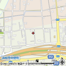 静岡県浜松市中央区中野町2320周辺の地図