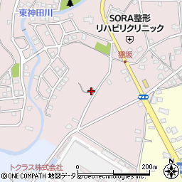 静岡県浜松市中央区西山町1411周辺の地図