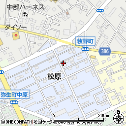 パル松井Ａ周辺の地図