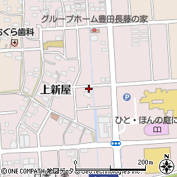 静岡県磐田市上新屋512周辺の地図