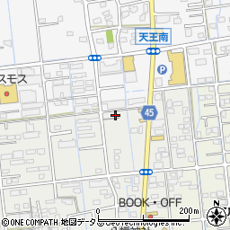 静岡県浜松市中央区原島町376周辺の地図