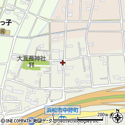 静岡県浜松市中央区中野町2237周辺の地図