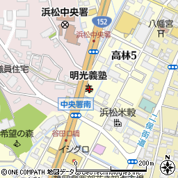 明光義塾曳馬教室周辺の地図