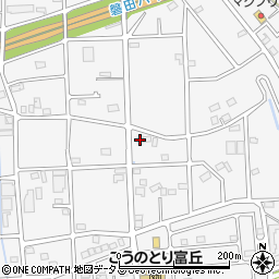 静岡県磐田市富丘652周辺の地図