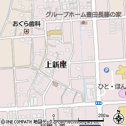静岡県磐田市上新屋528周辺の地図