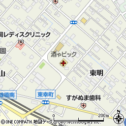 キャンドゥ豊橋店周辺の地図