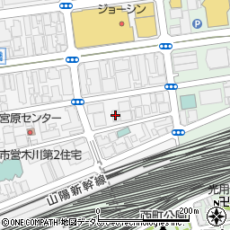 ミヤチテクノス株式会社　関西営業支店周辺の地図