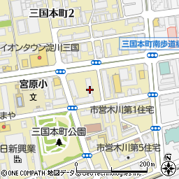 新大阪ファイナンス周辺の地図