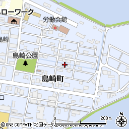 三重県津市島崎町周辺の地図